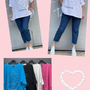 CAMISETA ANCHA MICKEY